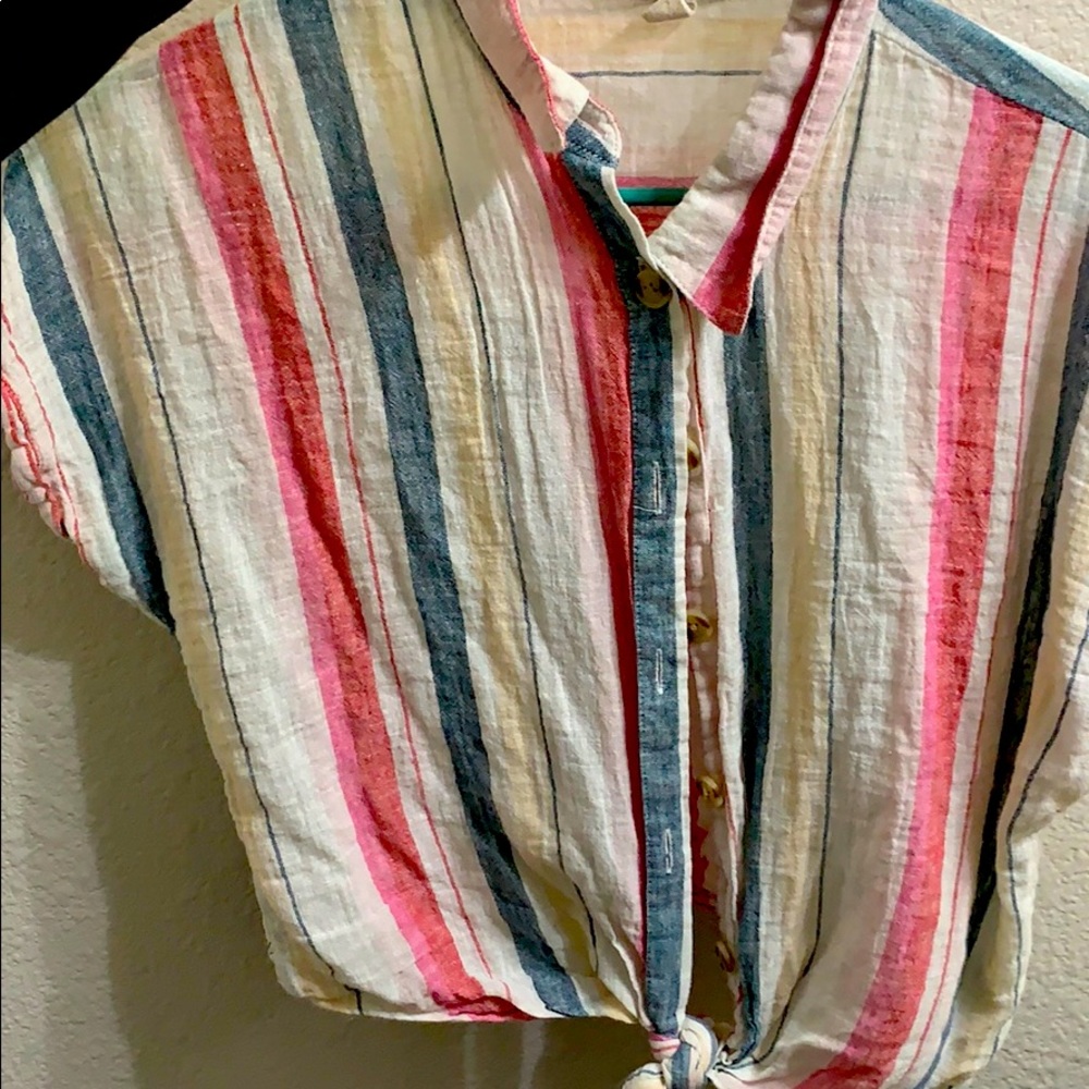 cute sheer crop top